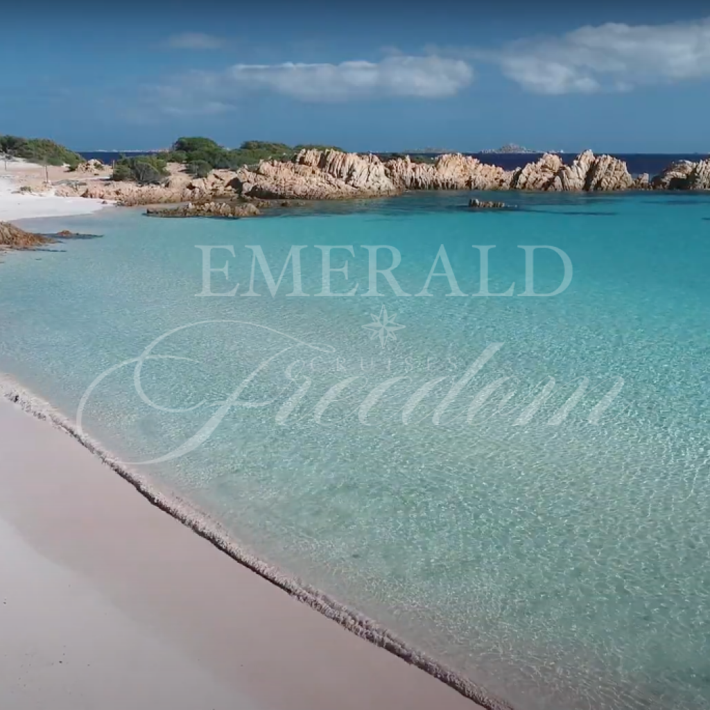 pink sand beach sardinia budelli island