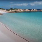 pink sand beach sardinia budelli island