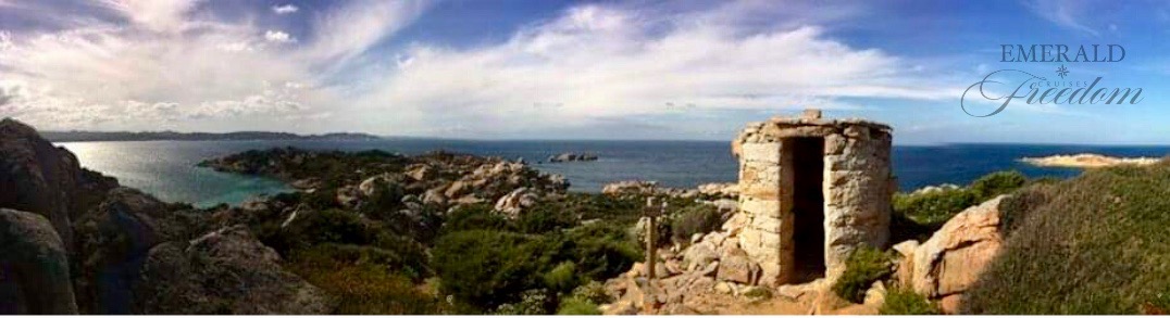 isola di caprera fortino a punta crocitta