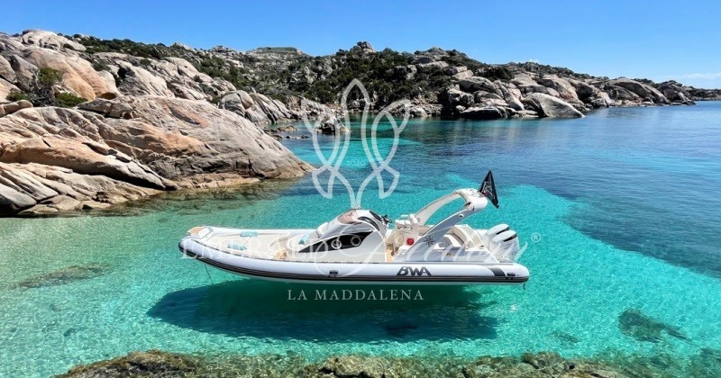 Private Maxi-RIB tour with skipper in La Maddalena Private Maxi-RIB tour with skipper in La Maddalena